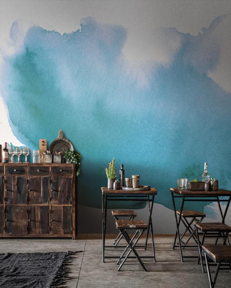 803x1000 Watercolor Splash Wallpaper, wall mural