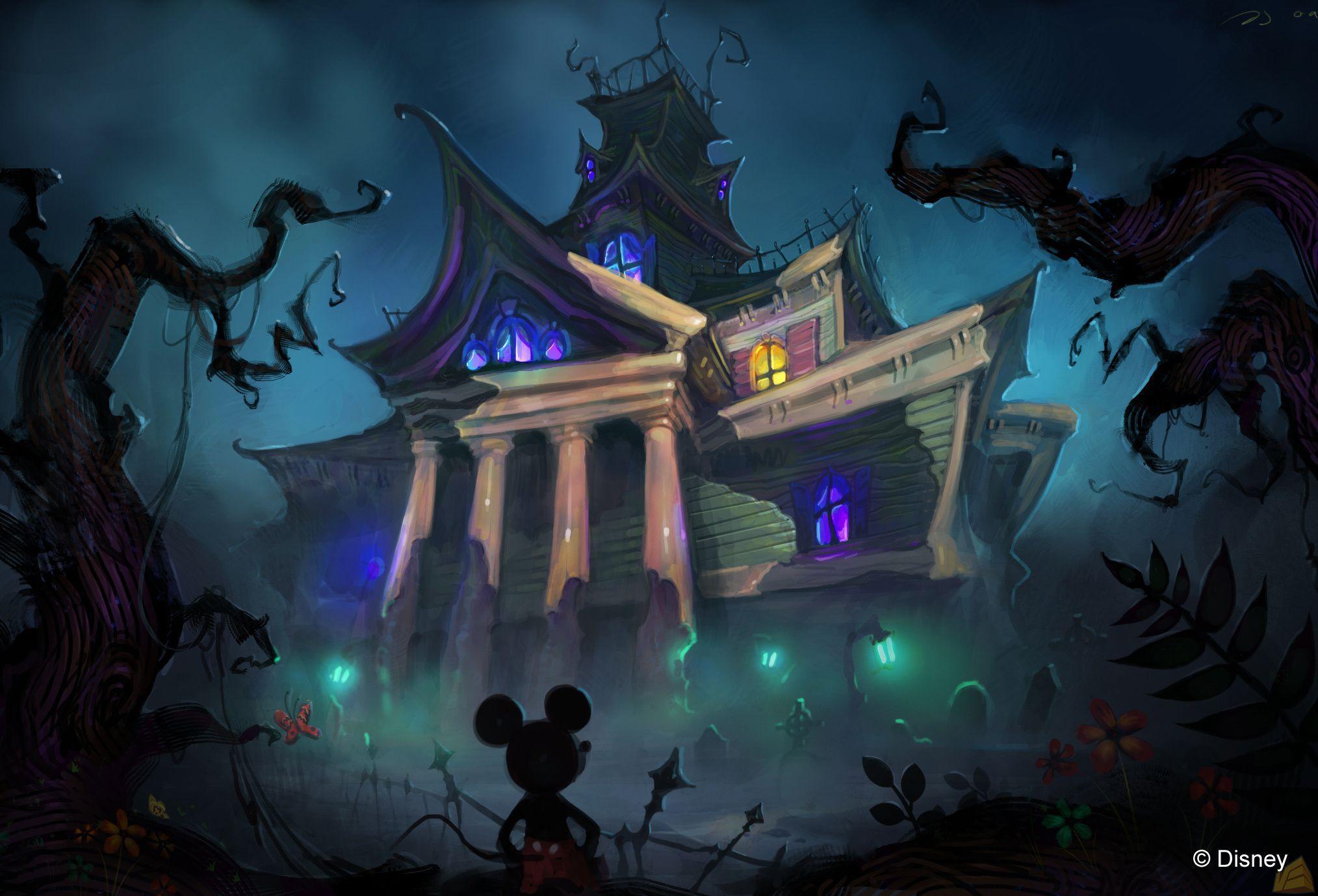 2028x1379 Scary Mickey Mouse Wallpaper