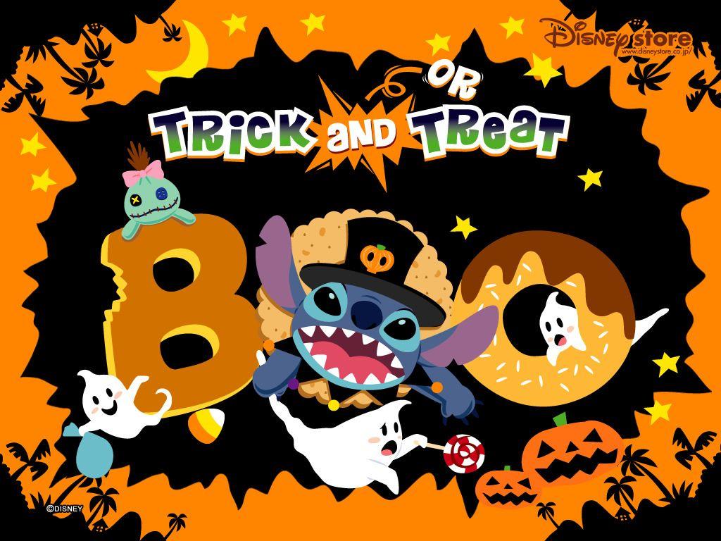 1024x768 Stitch Scary Wallpaper
