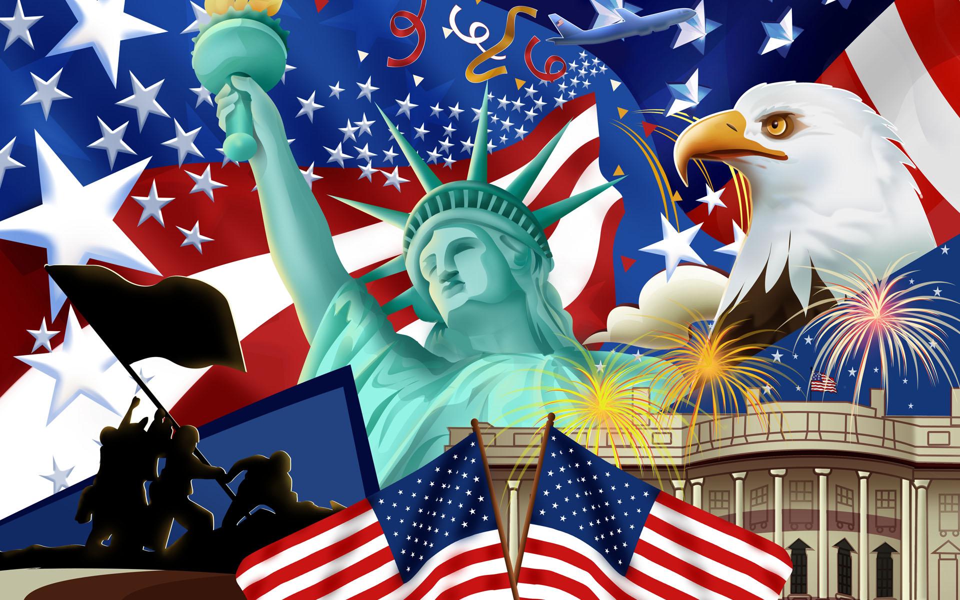 1920x1200 American, flag, usa, wallpaper, desktop