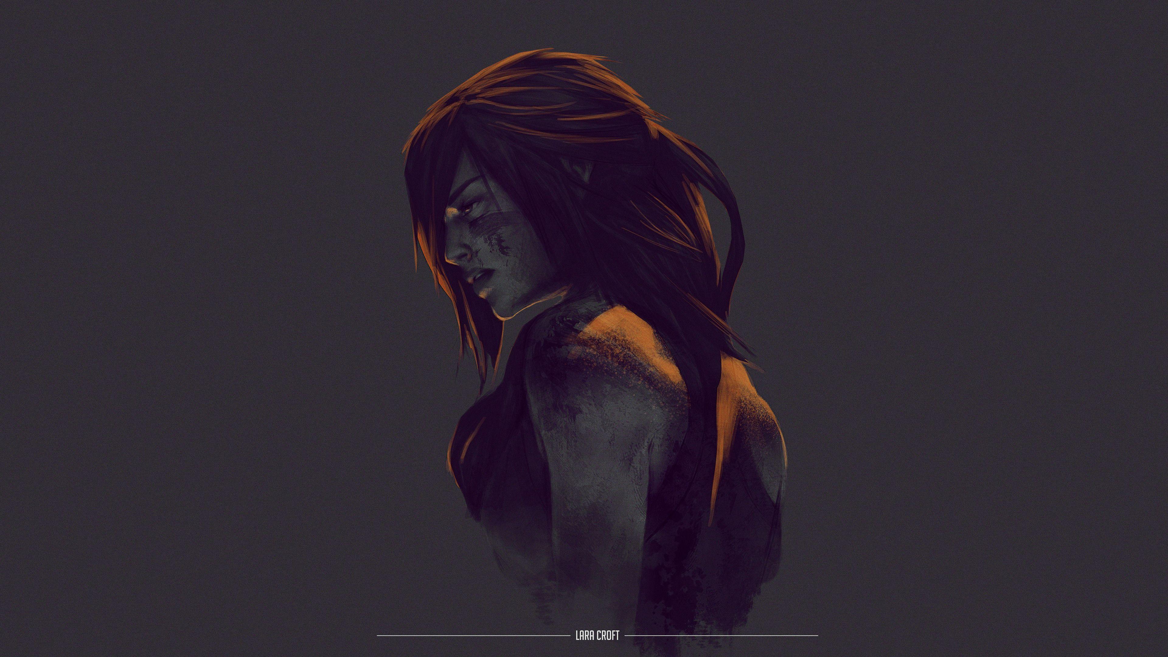 3840x2160 Lara Croft Minimalism 4k Tomb Raider Wallpaper, Minimalist Wallpaper, Minimalism Wallpaper, Lara Croft Wallpaper, Hd Wallpaper, Games Wallpaper, 4k Wallpa
