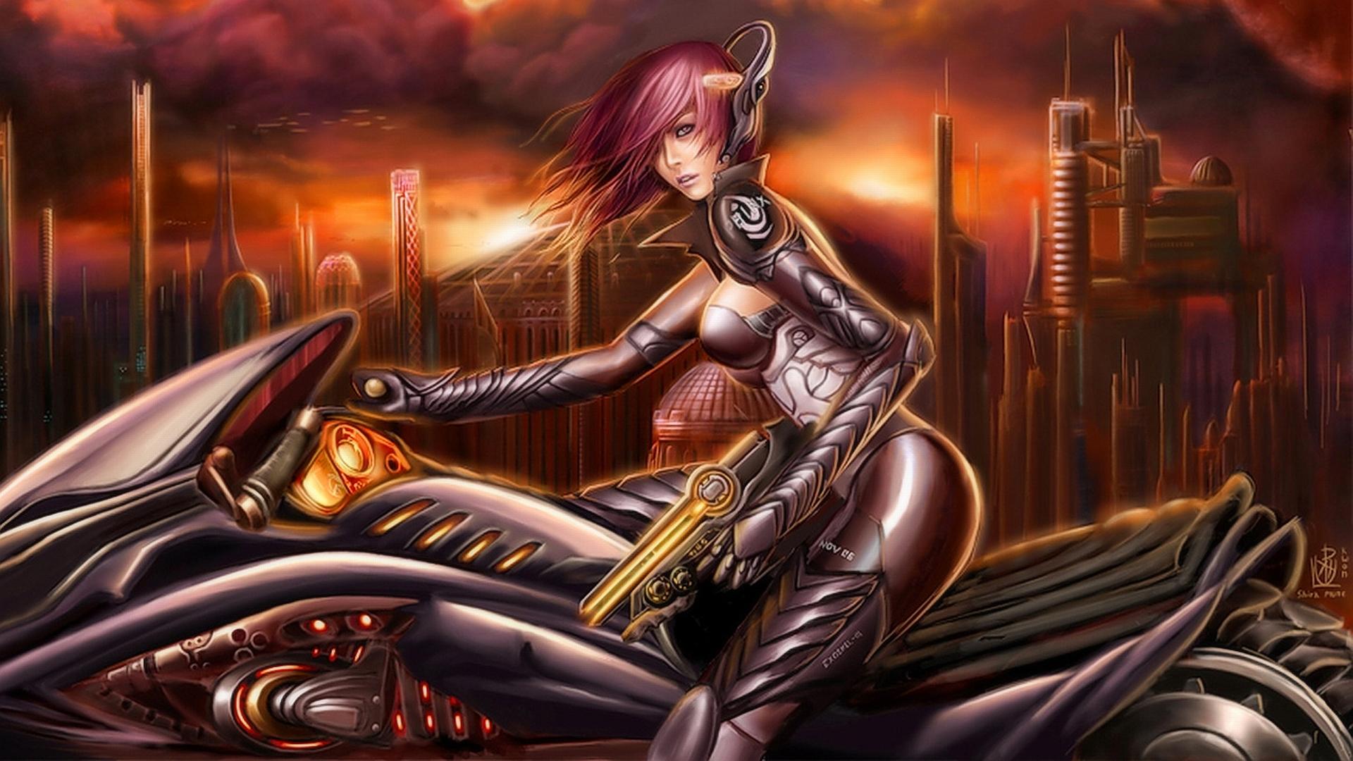 1920x1080 Sci Fi Women HD Wallpaper