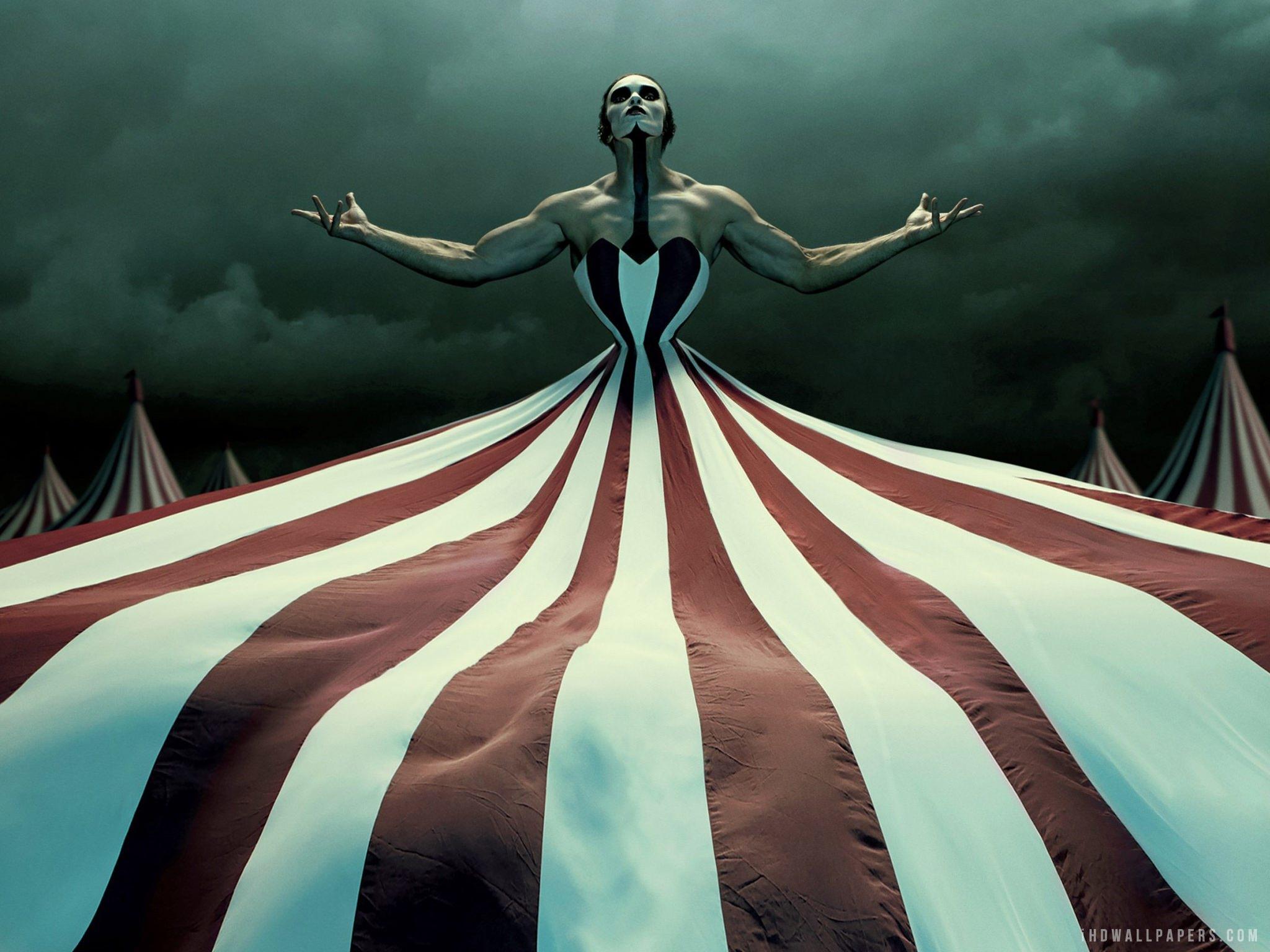 2048x1536 Freakshow American Horror Story Wallpaper, HD TV Series 4K Wallpaper, Image, Photo and Background