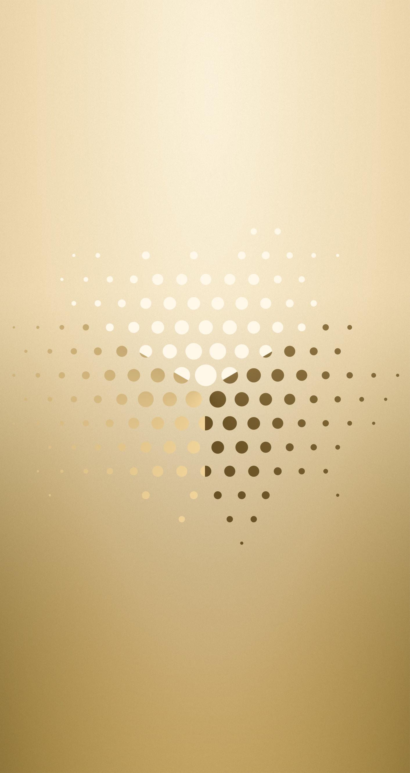 1412x2662 Gold Wallpaper for Phone