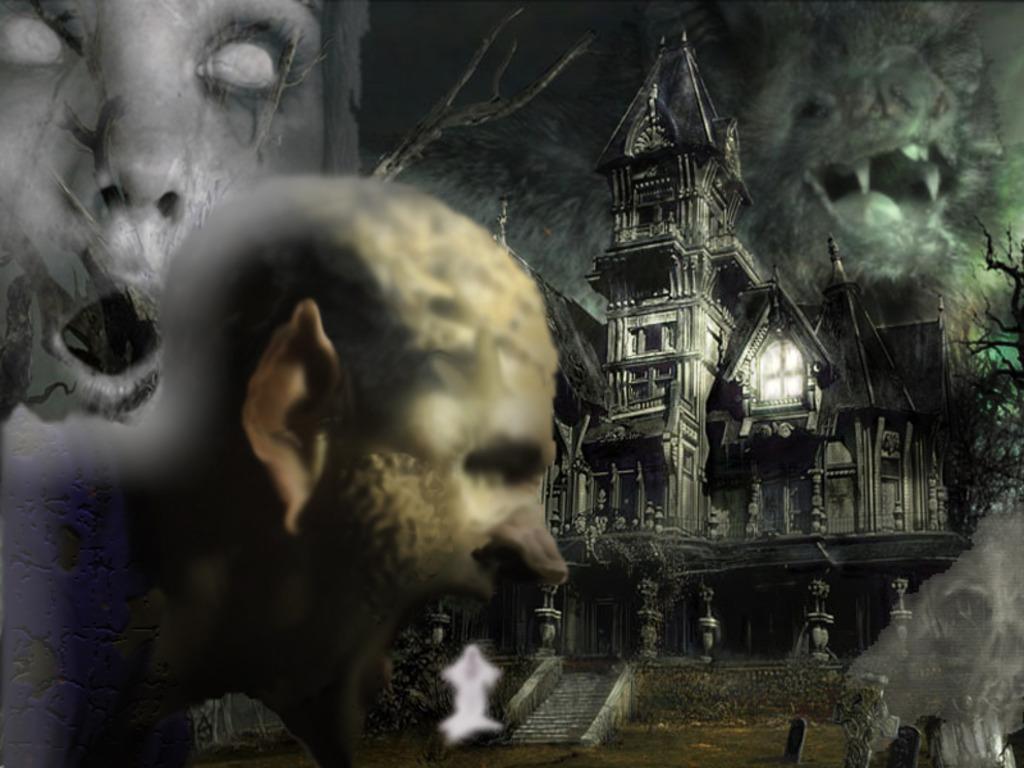 1024x768 Fashion and Interiors: Horror Wallpaper