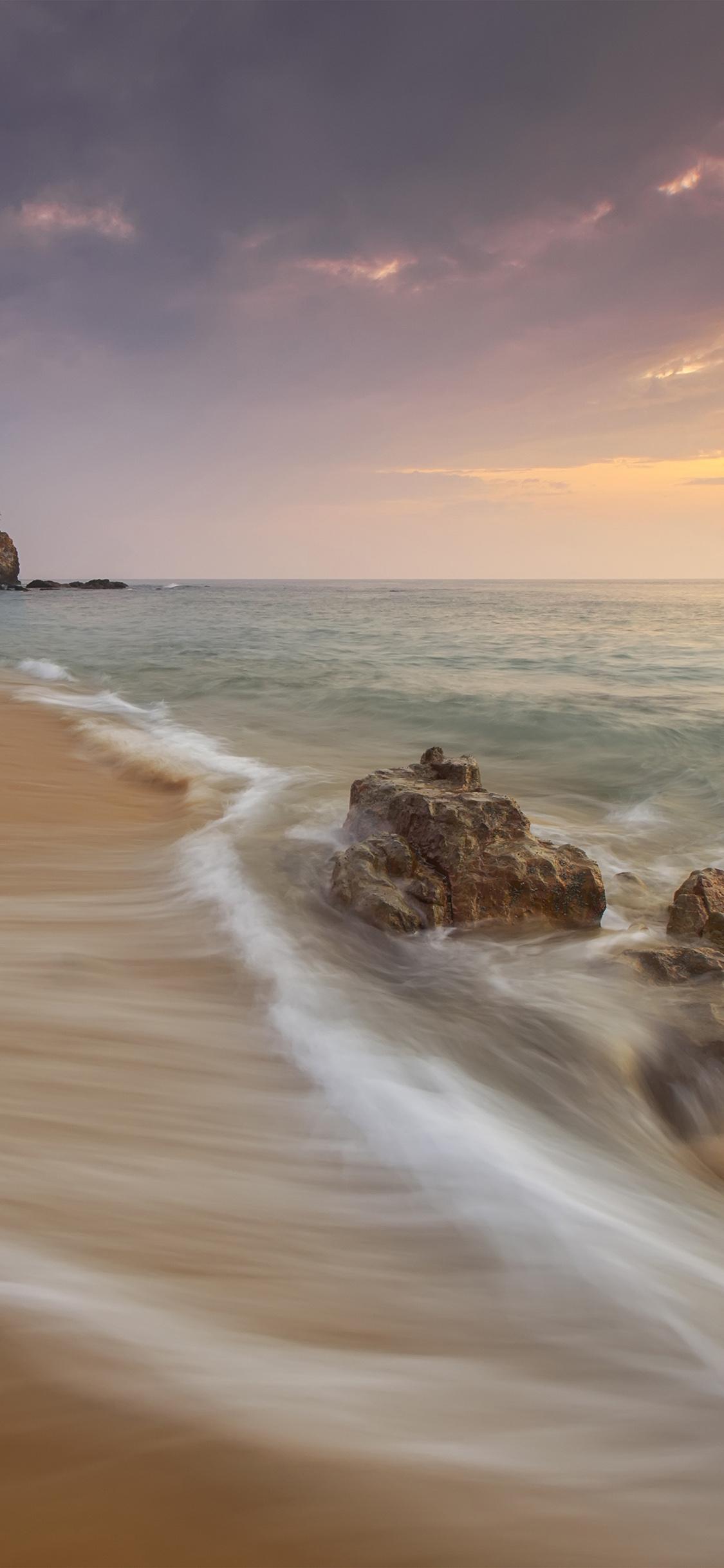 1125x2436 iPhone X wallpaper. beach summer water nature