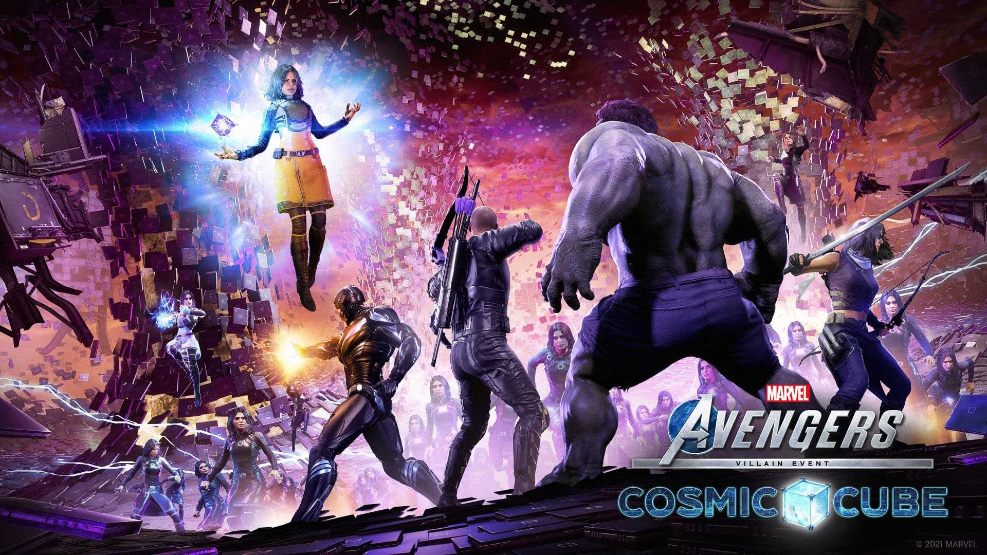 1920x1080 Free download Marvels Avengers Next Event Takes On The Cosmic Cube [1920x1080] for your Desktop, Mobile & Tablet. Explore Cosmic Cube Wallpaper. Cosmic Girls Wallpaper, Fidget Cube Wallpaper, Cube Wallpaper