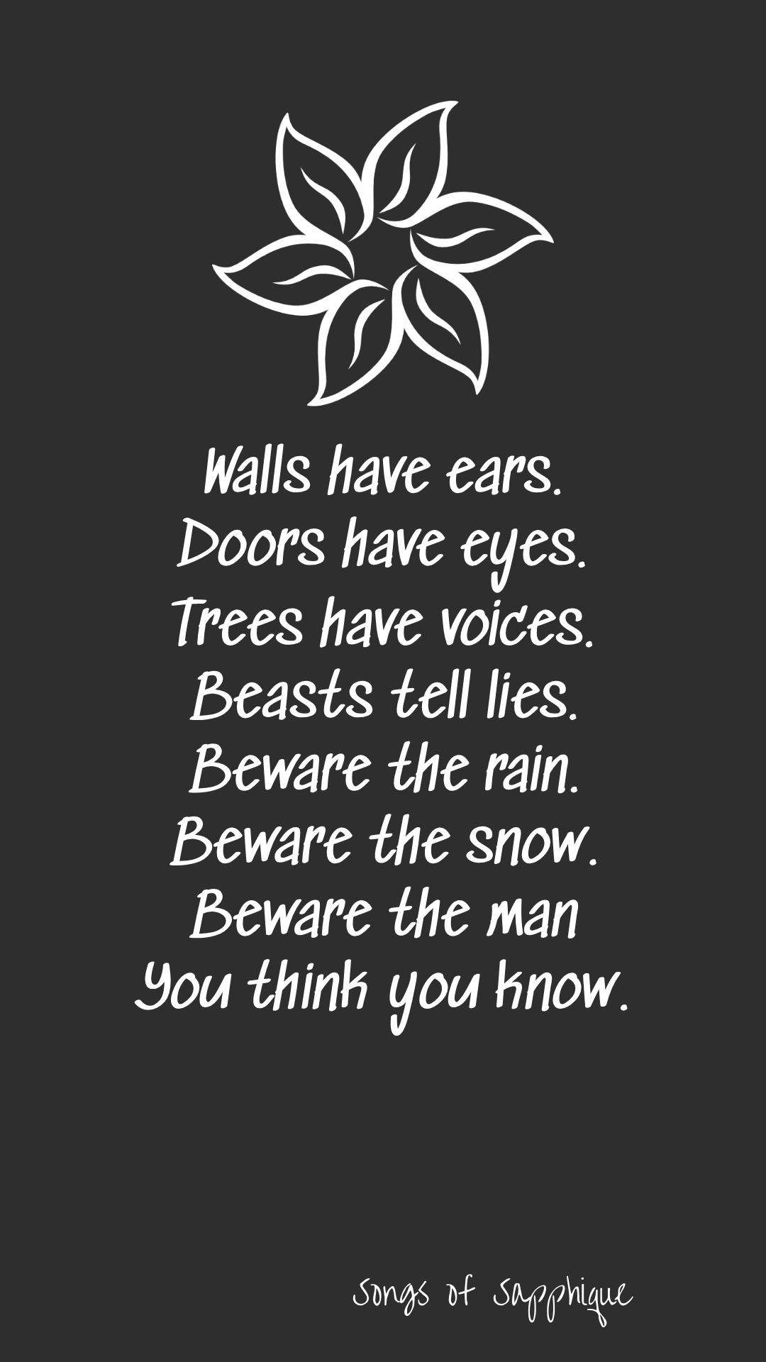 1080x1920 Scary Quotes Wallpaper for Android