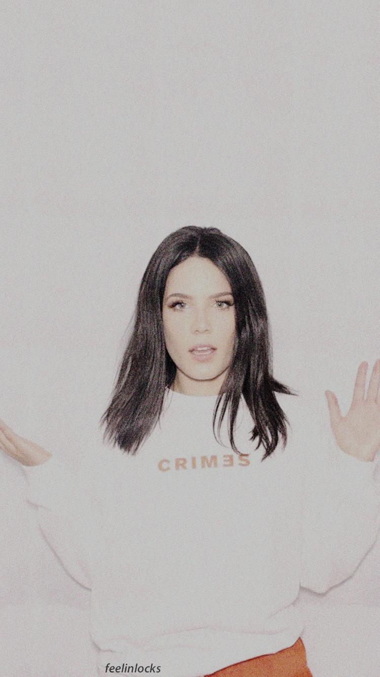 750x1334 Halsey Manic Wallpaper