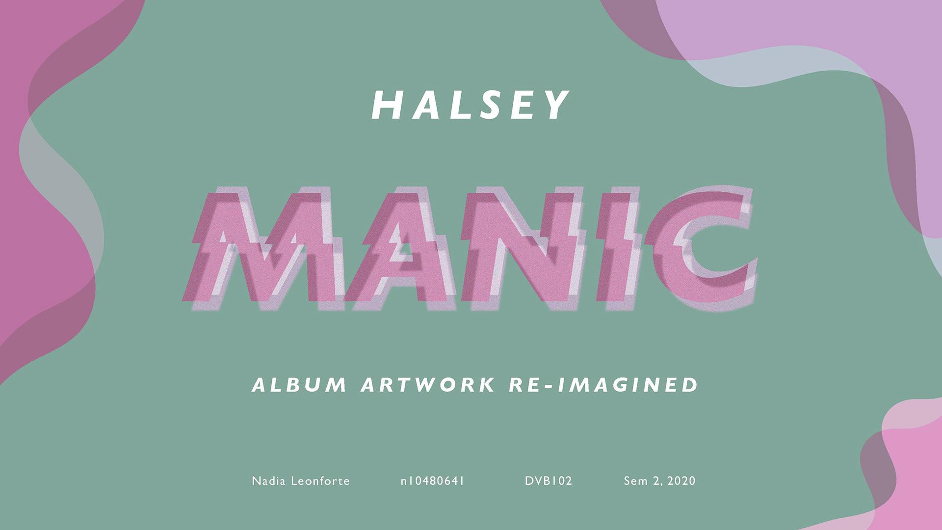 1920x1080 Re Designing Halsey's Manic Album Cover