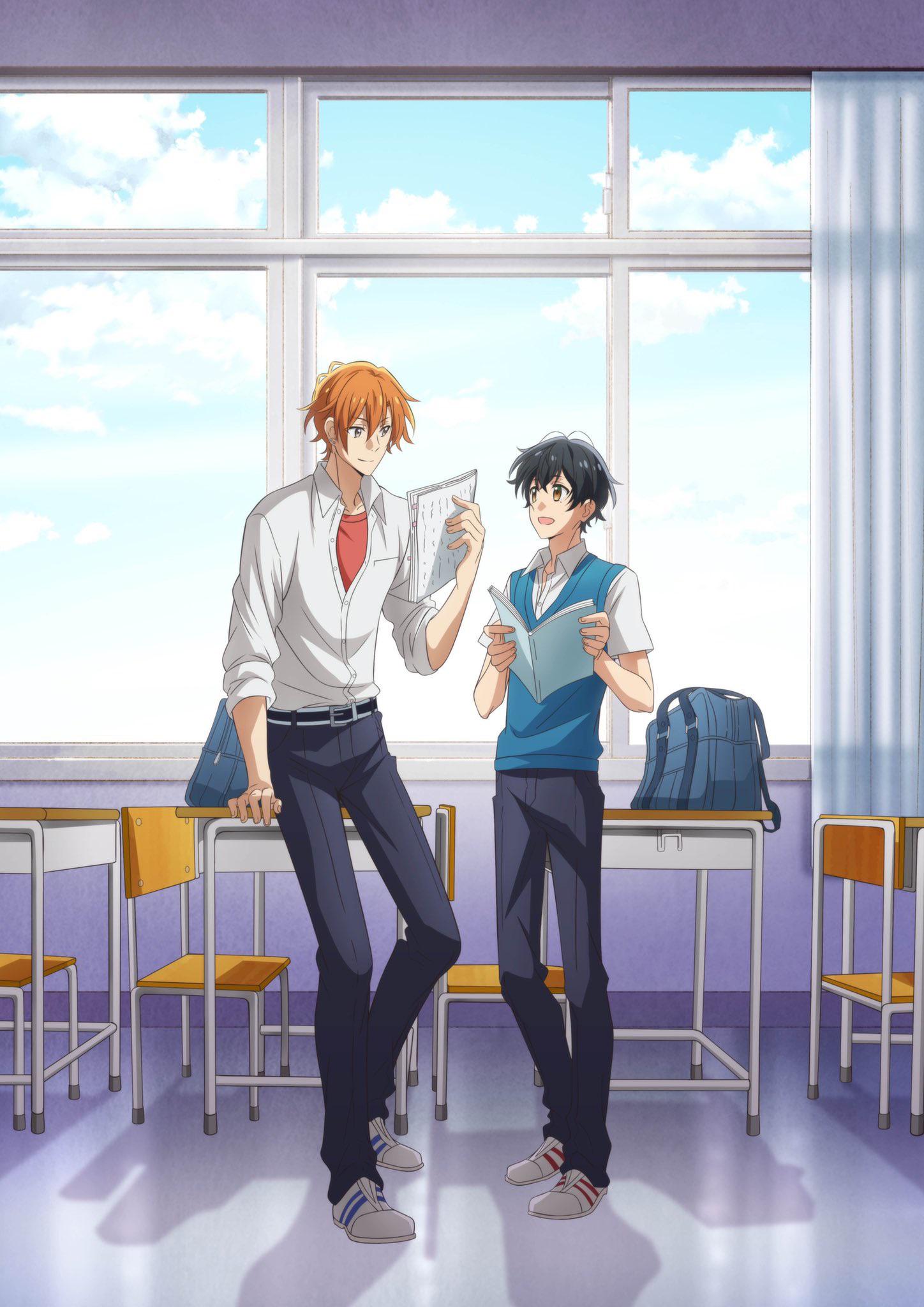 1448x2048 New teaser from the anime - [ Sasaki and miyano ]