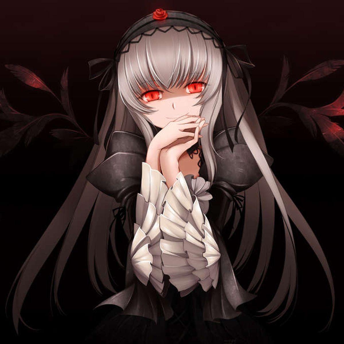 1200x1200 Anime Scary Face 4k Wallpaper