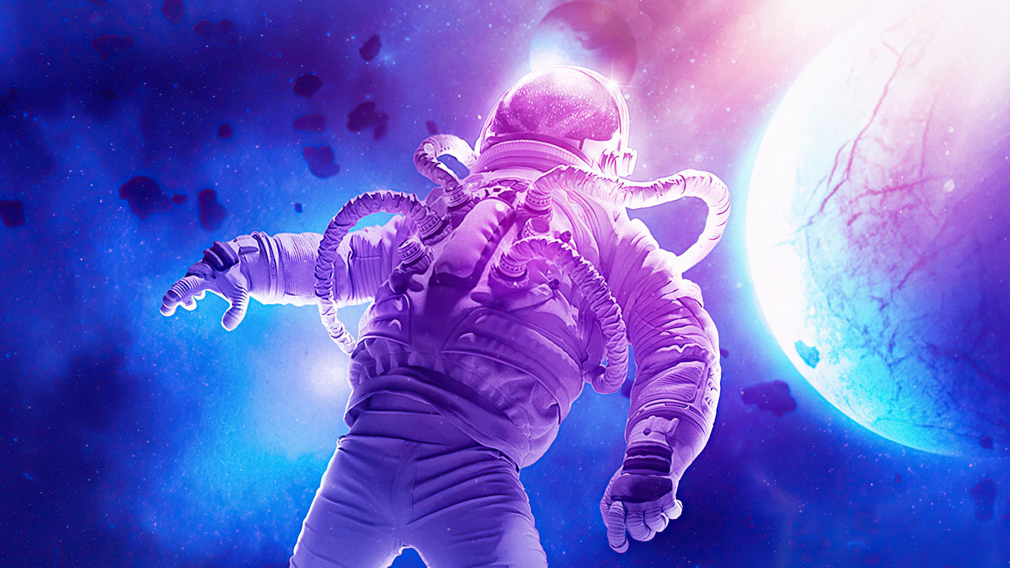 3840x2160 Sci Fi Astronaut 4k Ultra HD Wallpaper