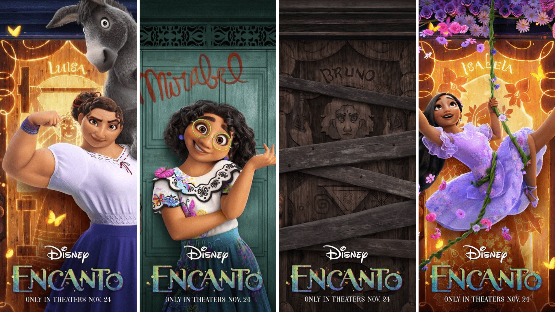 1920x1080 New Posters for Disney's 'Encanto' Show off Characters News Today