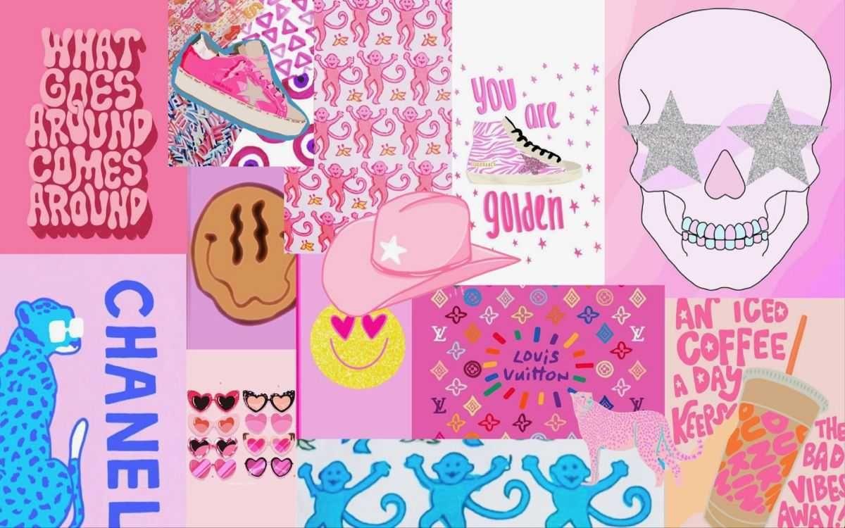 Louis Vuitton  Preppy wallpaper, Pink cowgirl aesthetic, Cute backgrounds