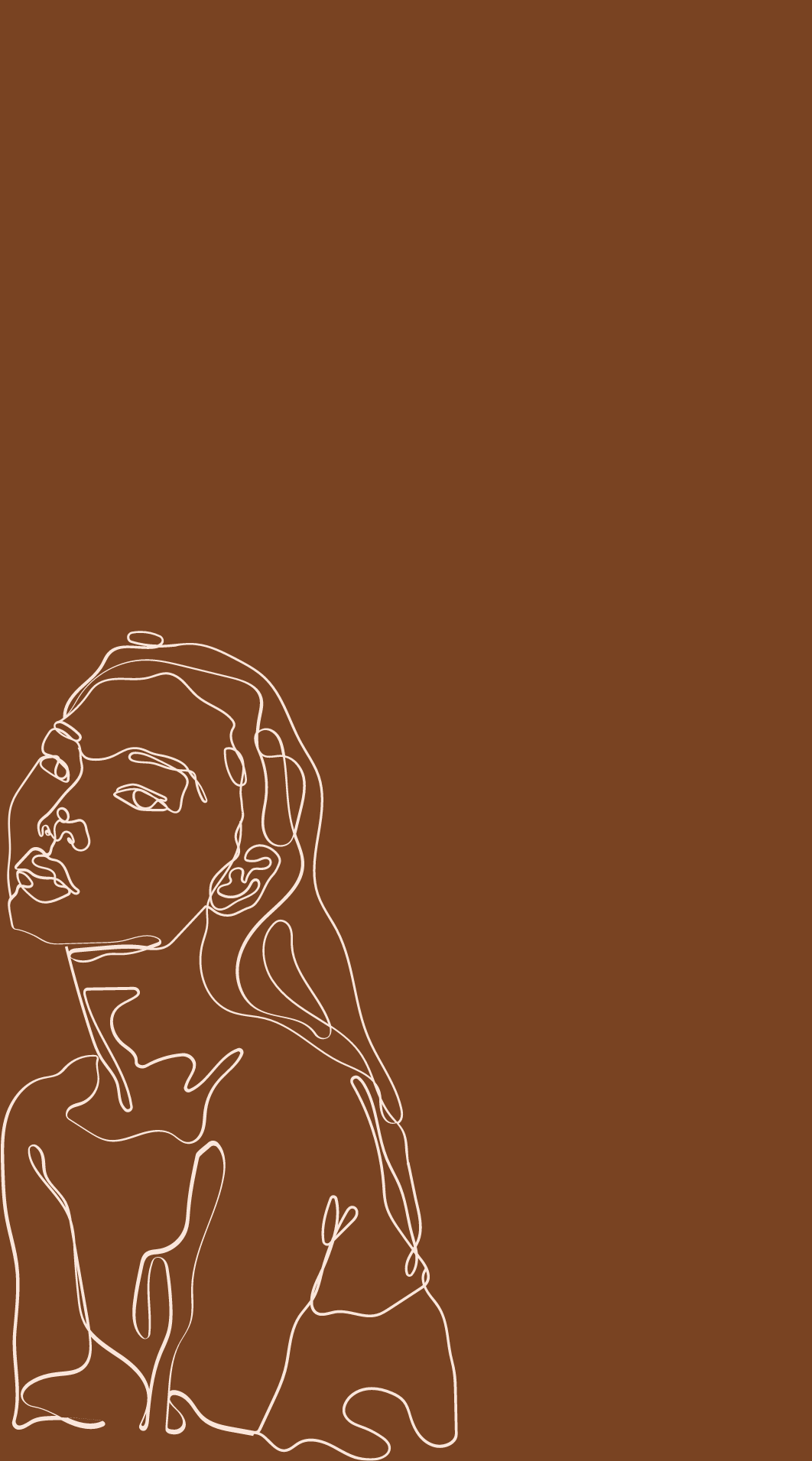 1062x1911 Brown Aesthetic Wallpaper Girl