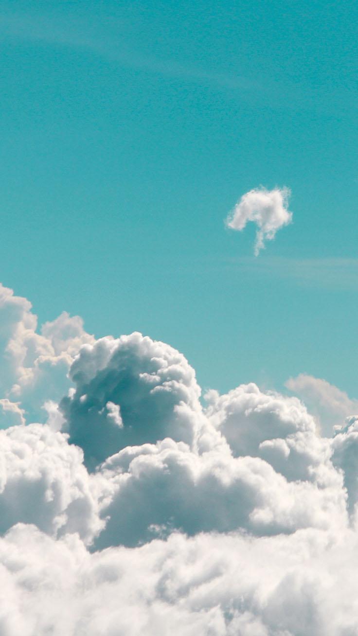 736x1308 Cloudy iPhone Wallpaper By Preppy Wallpaper Wallpaper iPhone Xr Wallpaper & Background Download