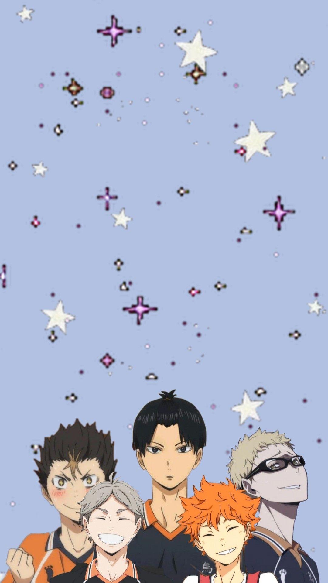 1080x1919 Cute Haikyuu HD Phone Wallpaper