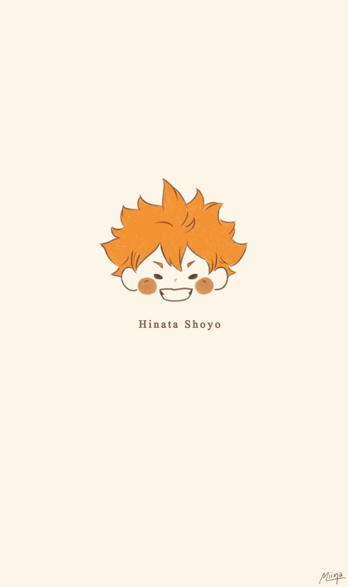 1216x2048 Free download cute minimal haikyuu wallpaper part Haikyuu to Basuke [570x960] for your Desktop, Mobile & Tablet. Explore Hinata Shoyo Cute Wallpaper. Hinata Wallpaper, Naruto Hinata Wallpaper, Hinata Naruto Wallpaper