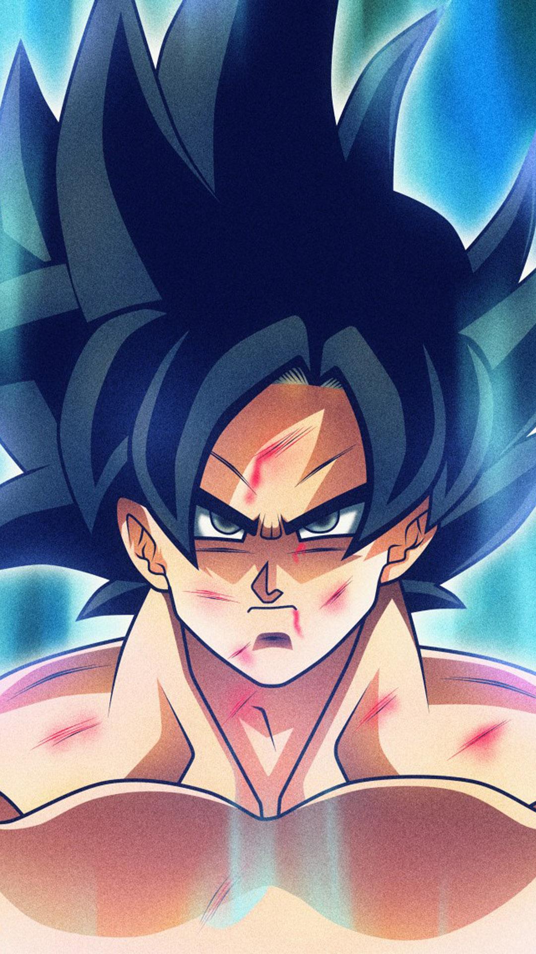1080x1920 Goku Limit Breaker Dragon Ball Super 4K Ultra HD Mobile Wallpaper