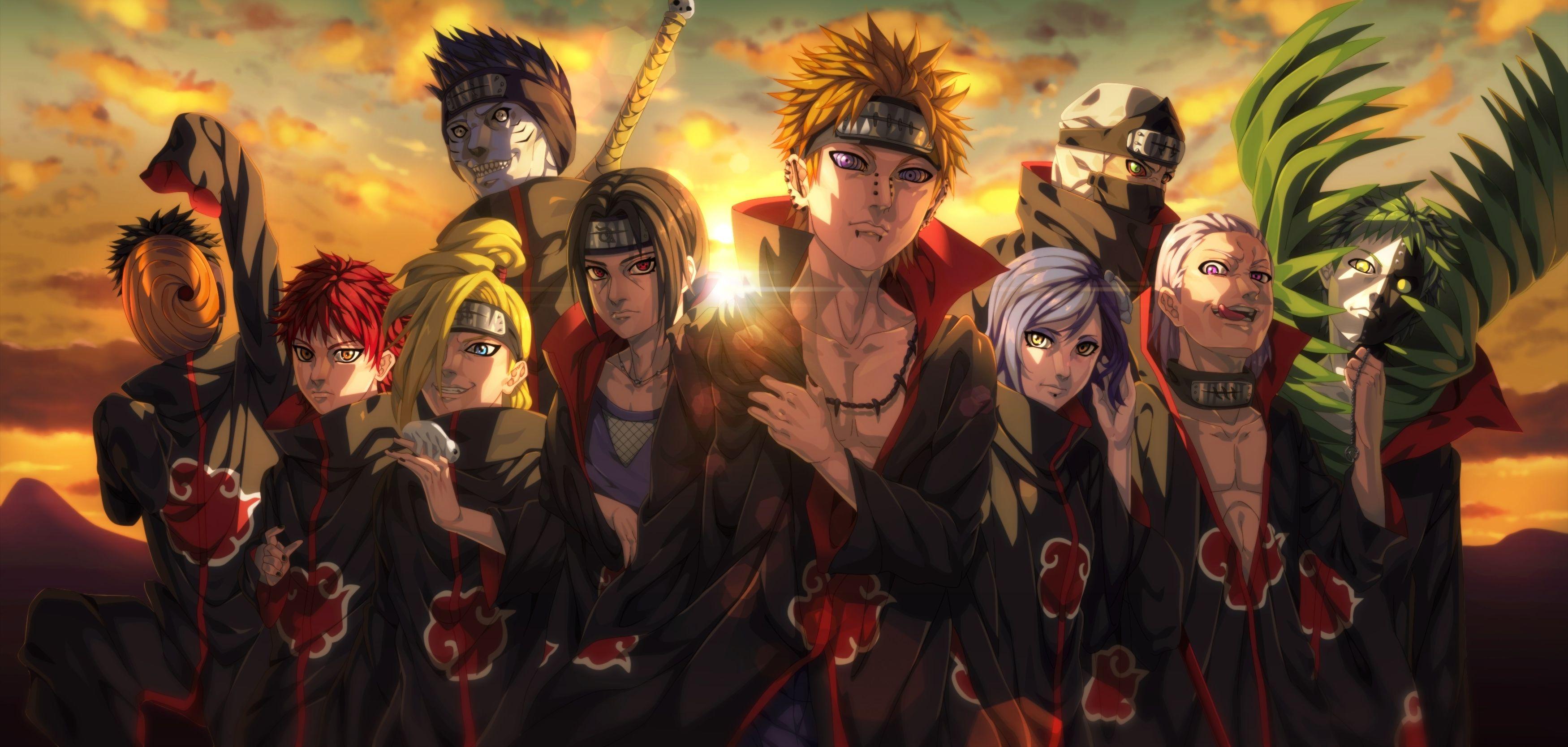Akatsuki Members Wallpapers Top Free Akatsuki