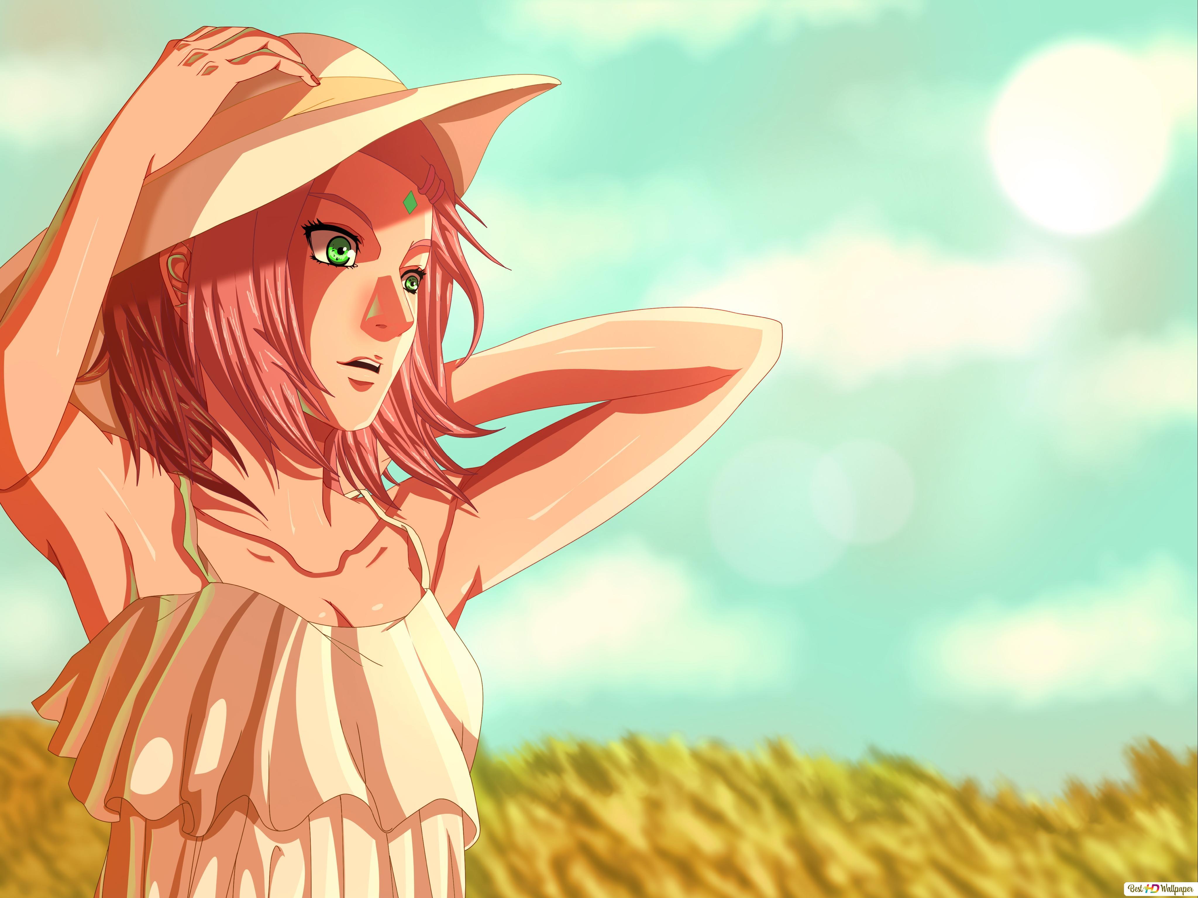 4096x3072 Naruto Shippuden : Sakura Haruno HD wallpaper download