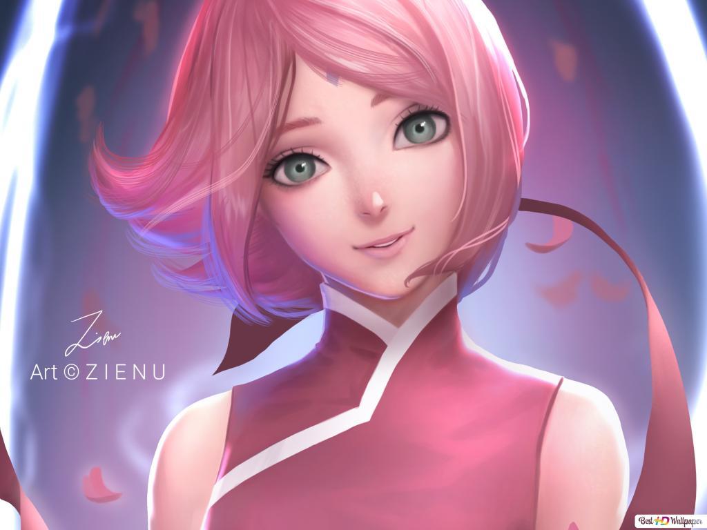1024x768 Sakura Haruno Shippuden HD wallpaper download