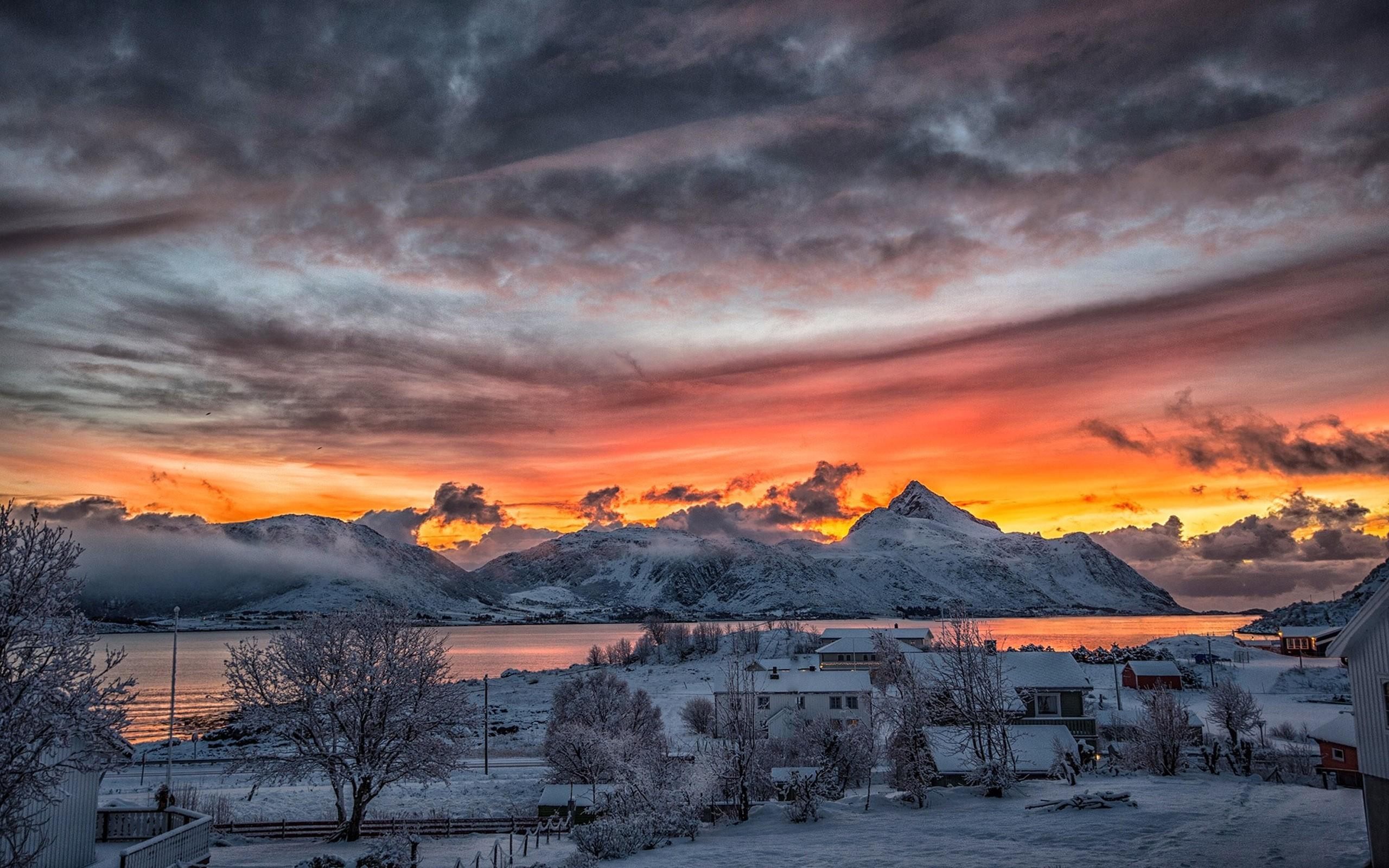 Winter Sunset Computer Wallpapers - Top Free Winter Sunset Computer