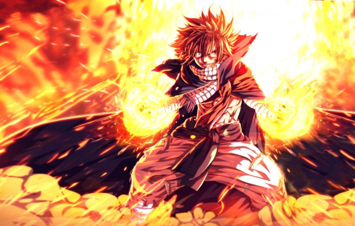 1225x782 Fire Anime Wallpaper
