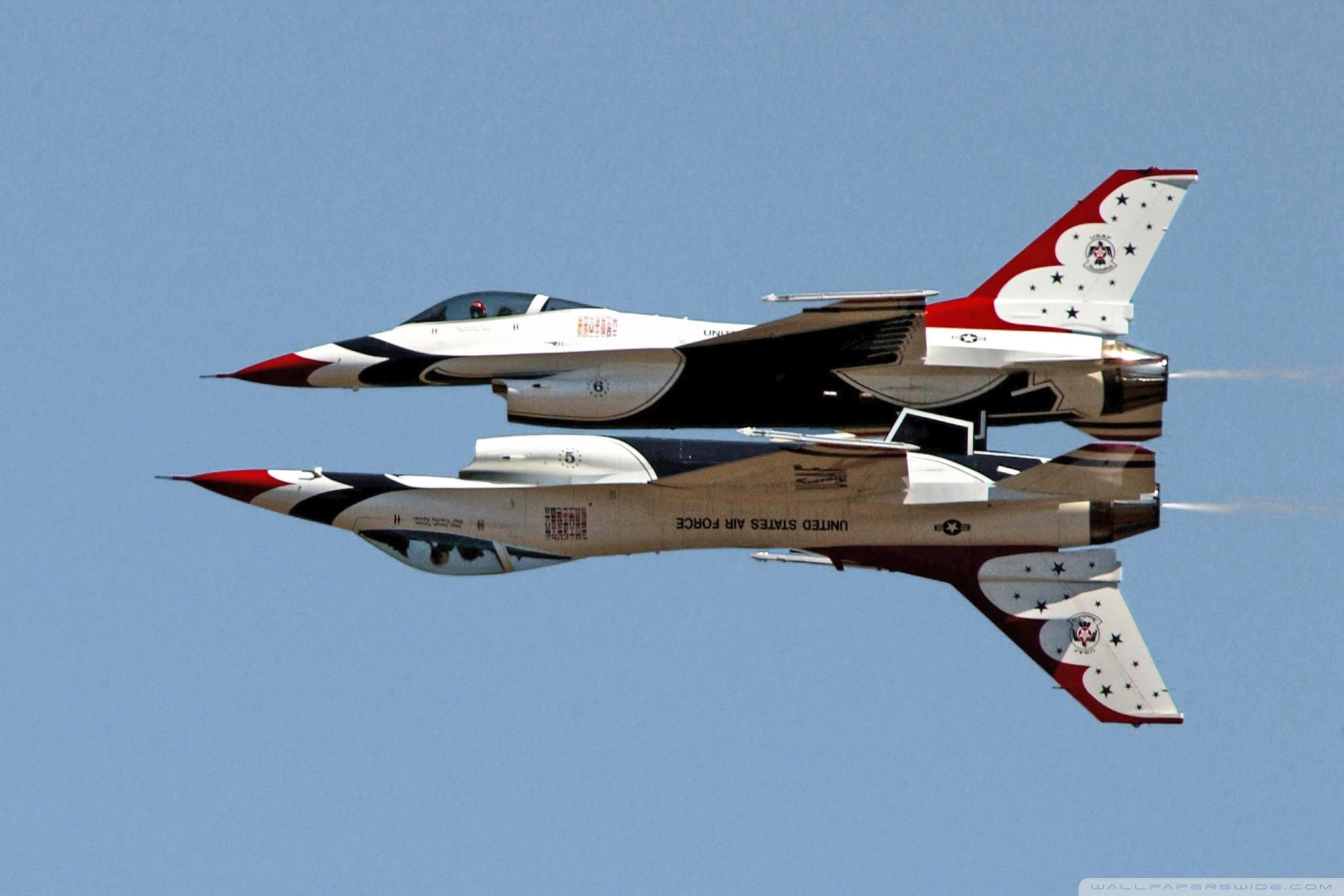 2000x1333 Usaf Thunderbirds F16 Fighting Falcons Ultra HD Desktop Background Wallpaper for 4K UHD TV : Widescreen & UltraWide Desktop & Laptop : Tablet