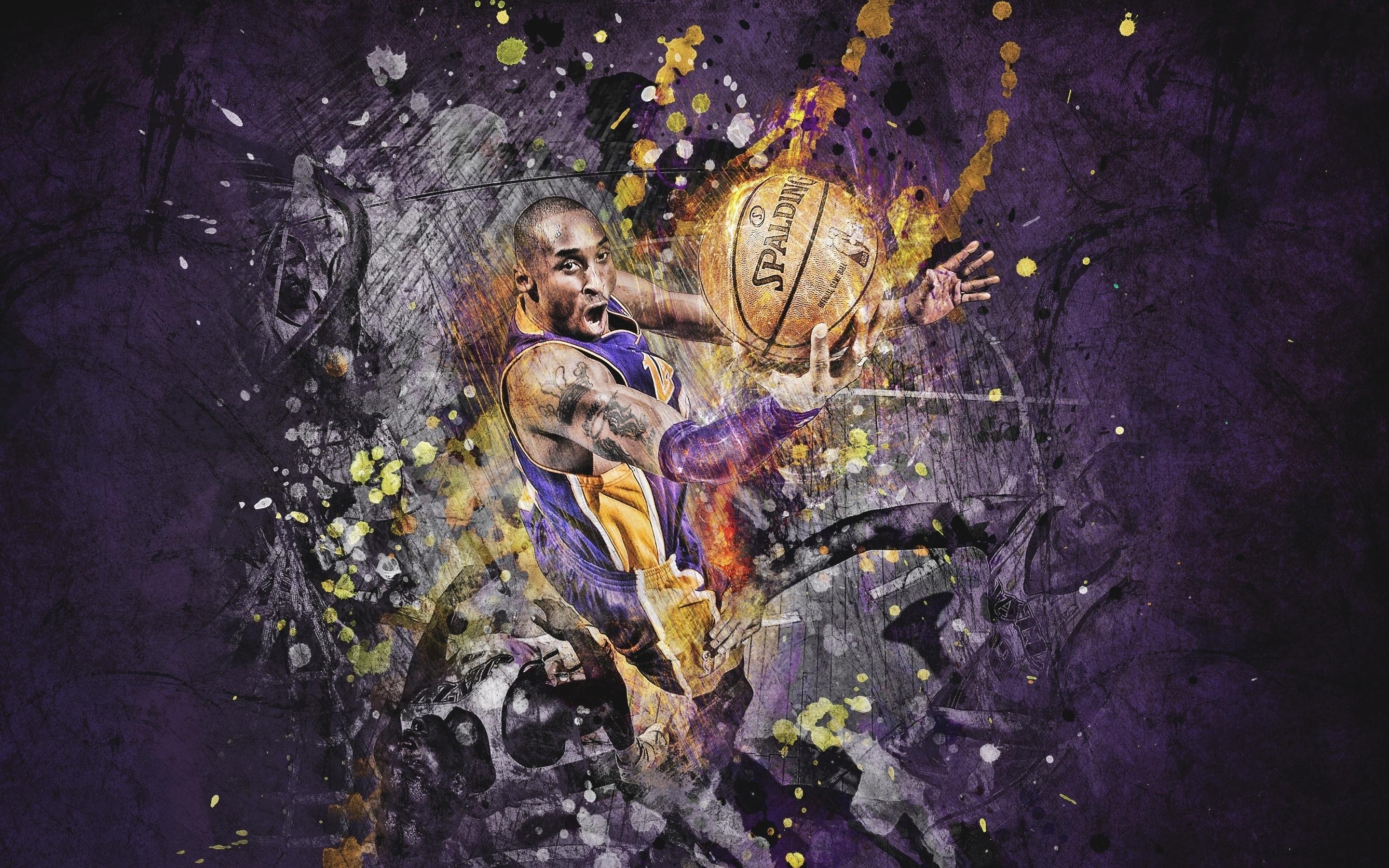 2880x1800 Kobe Bryant Art HD Wallpaper