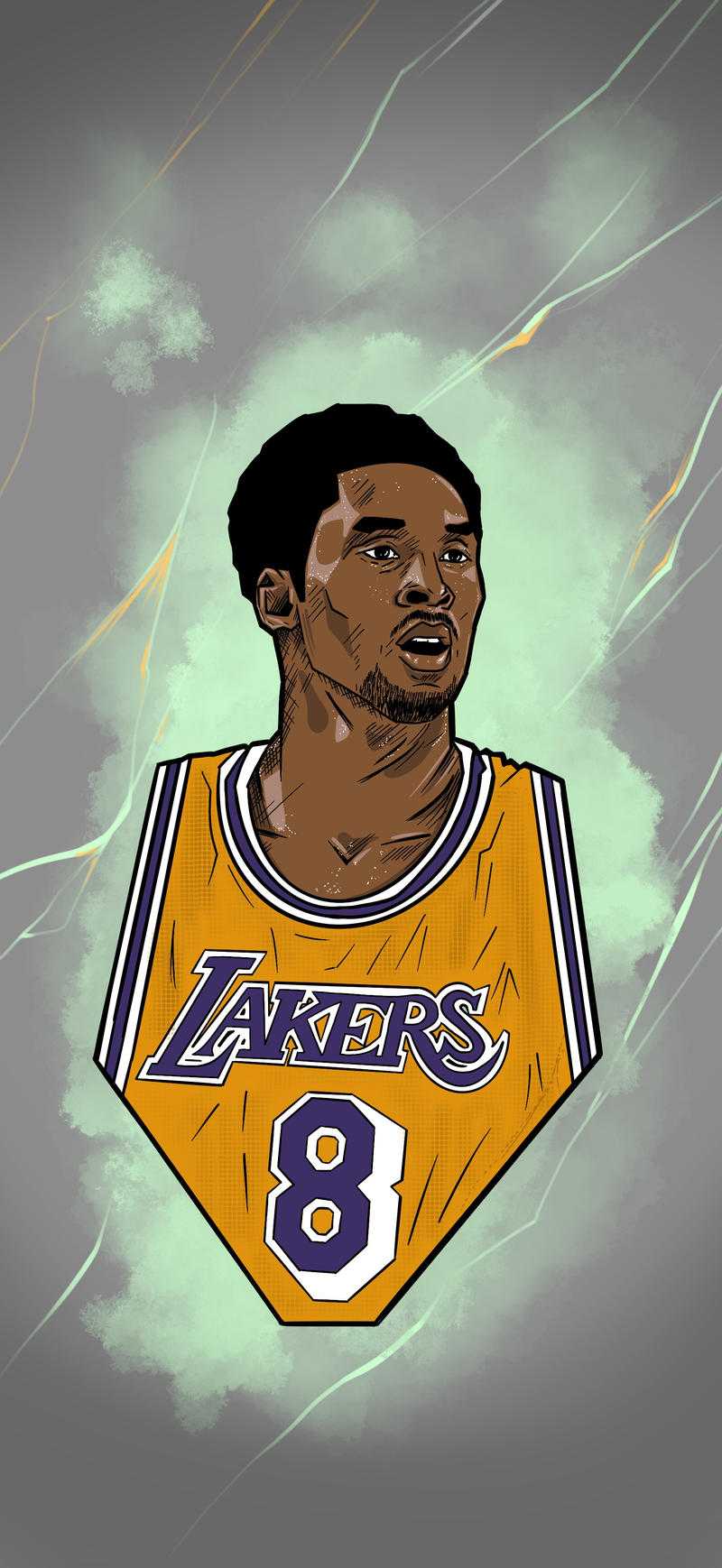 800x1738 Kobe Bryant Wallpaper 4k