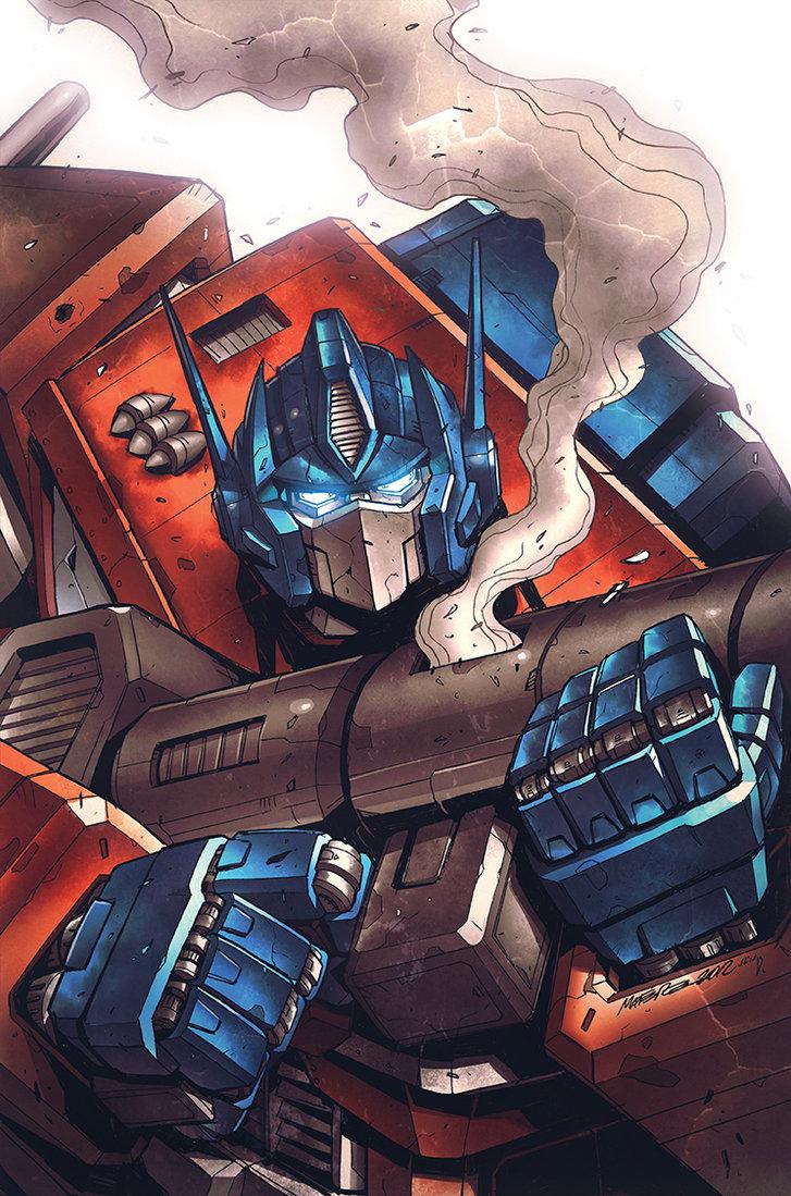 727x1099 Optimus prime Transformers Fan Art