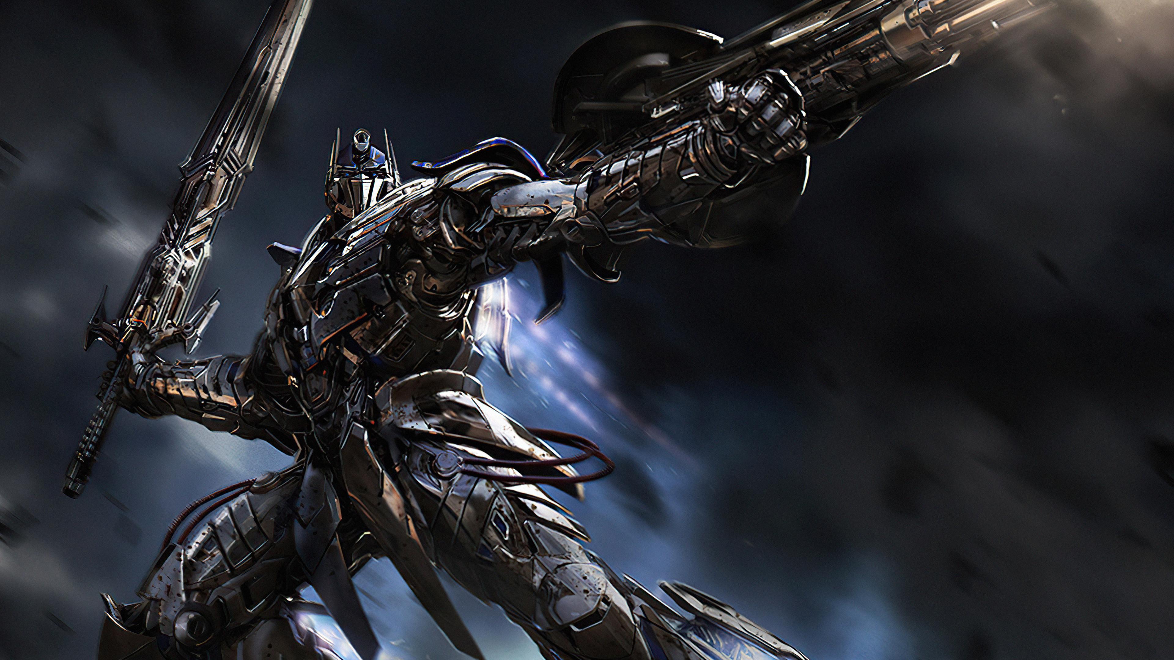 3840x2160 Optimus Prime Transformers and Robot 4k Ultra HD Wallpaper