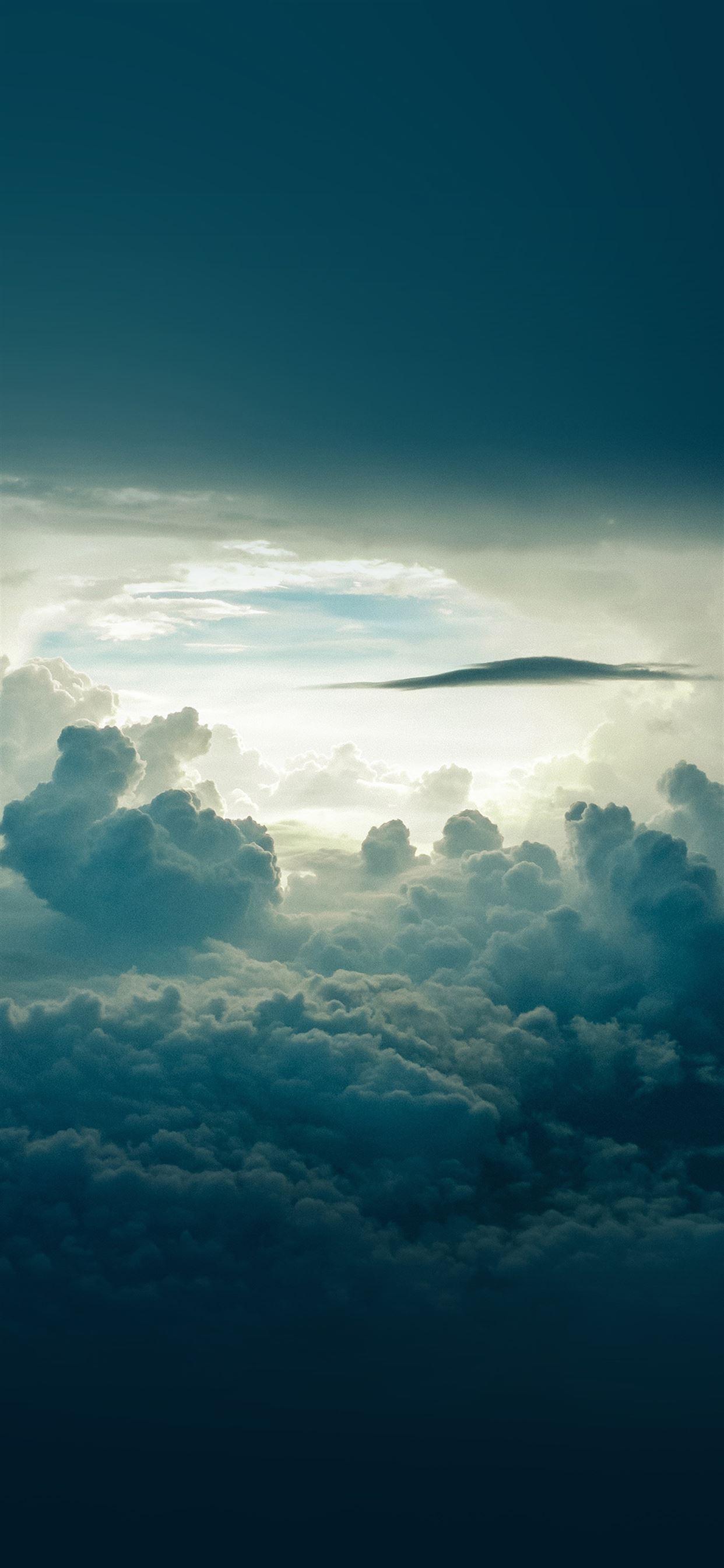1242x2688 Sky cloud blue summer iPhone 11 Wallpaper Free Download