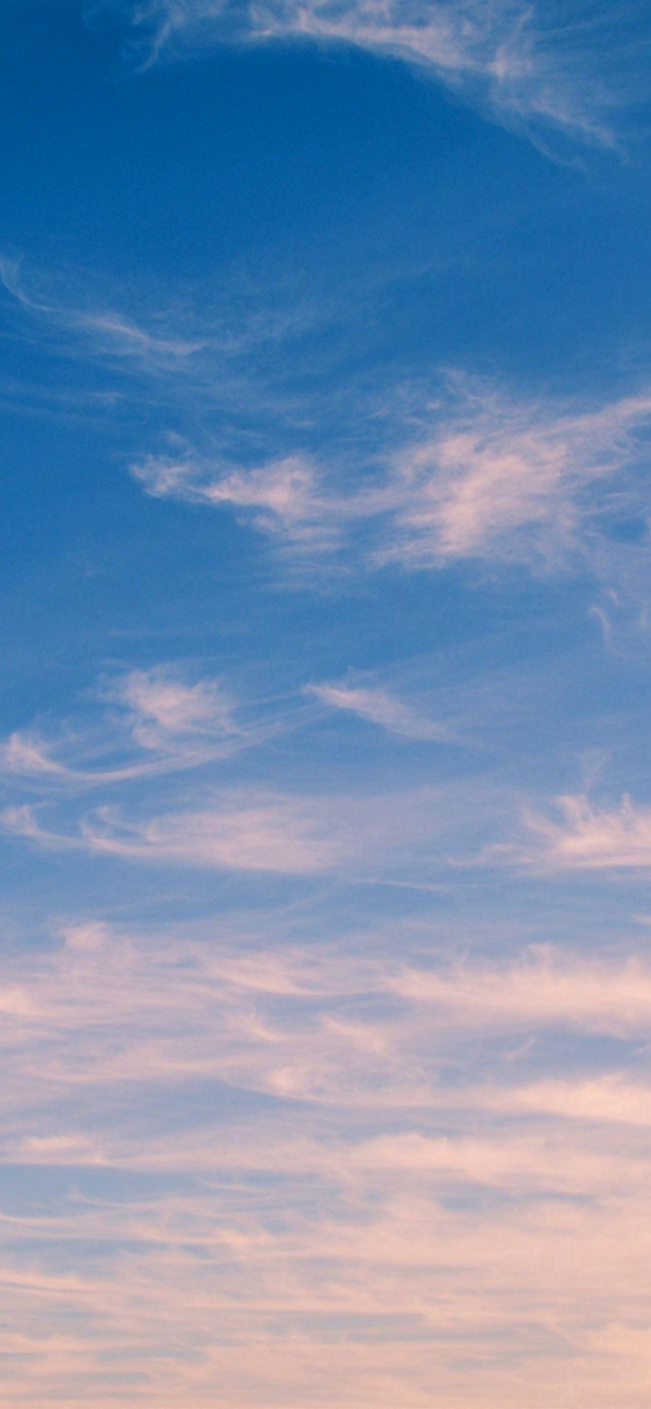 1284x2778 Sky Blue Cloud Nature Sunny Summer iPhone Wallpaper Free Download