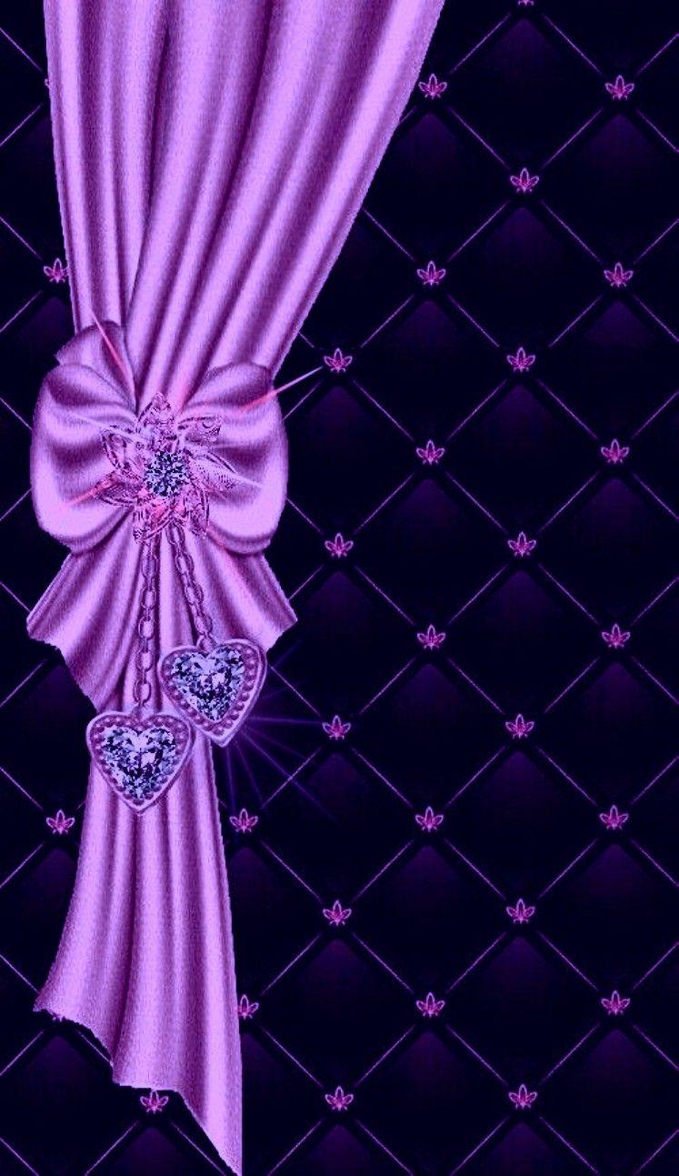 747x1293 purple girly wallpaper, purple, violet, curtain, textile, lavender, interior design, stage, architecture, window treatment, magenta