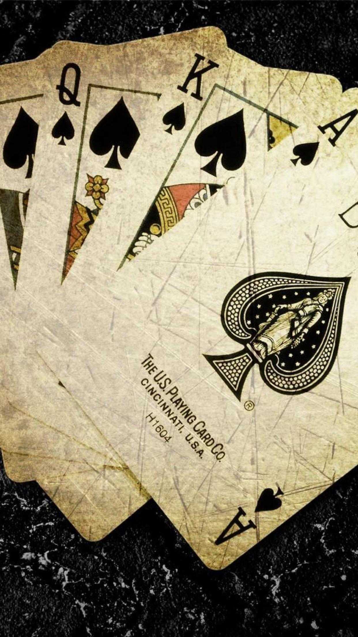 1242x2208 Aesthetic Card Wallpaper