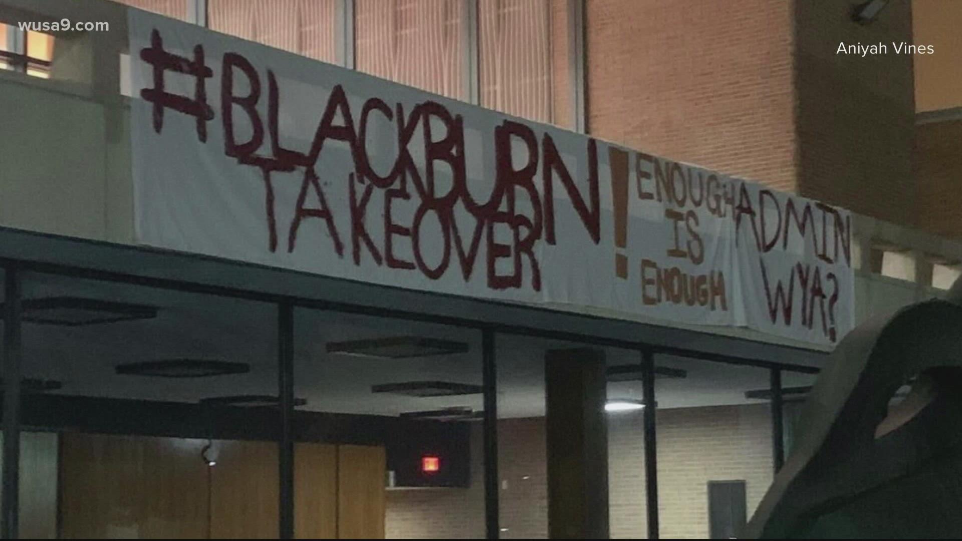 1920x1080 Howard University student protest ends: Blackburn Center