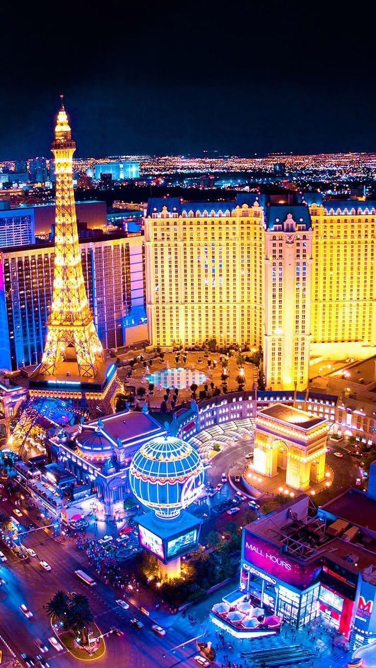 736x1309 Las Vegas Strip Wallpaper [Desktop, iPhone, Laptop, Mobile]