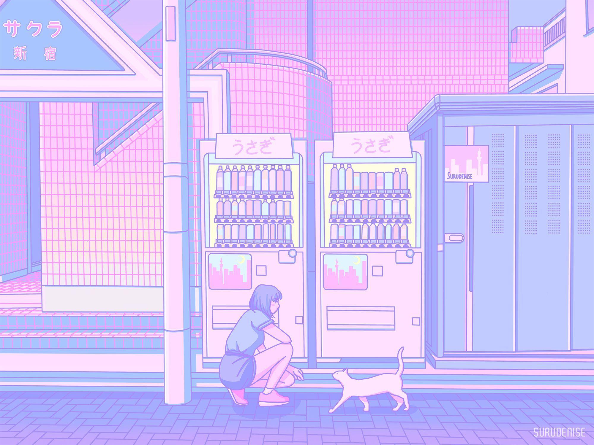 Retro Anime Aesthetic Desktop Wallpapers Top Free Retro Anime 