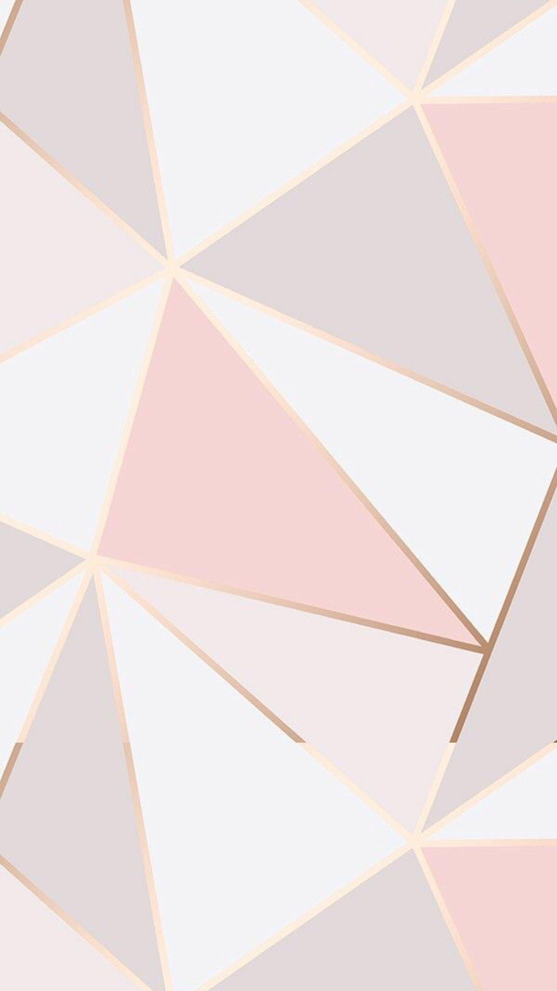 cute rose gold wallpaper