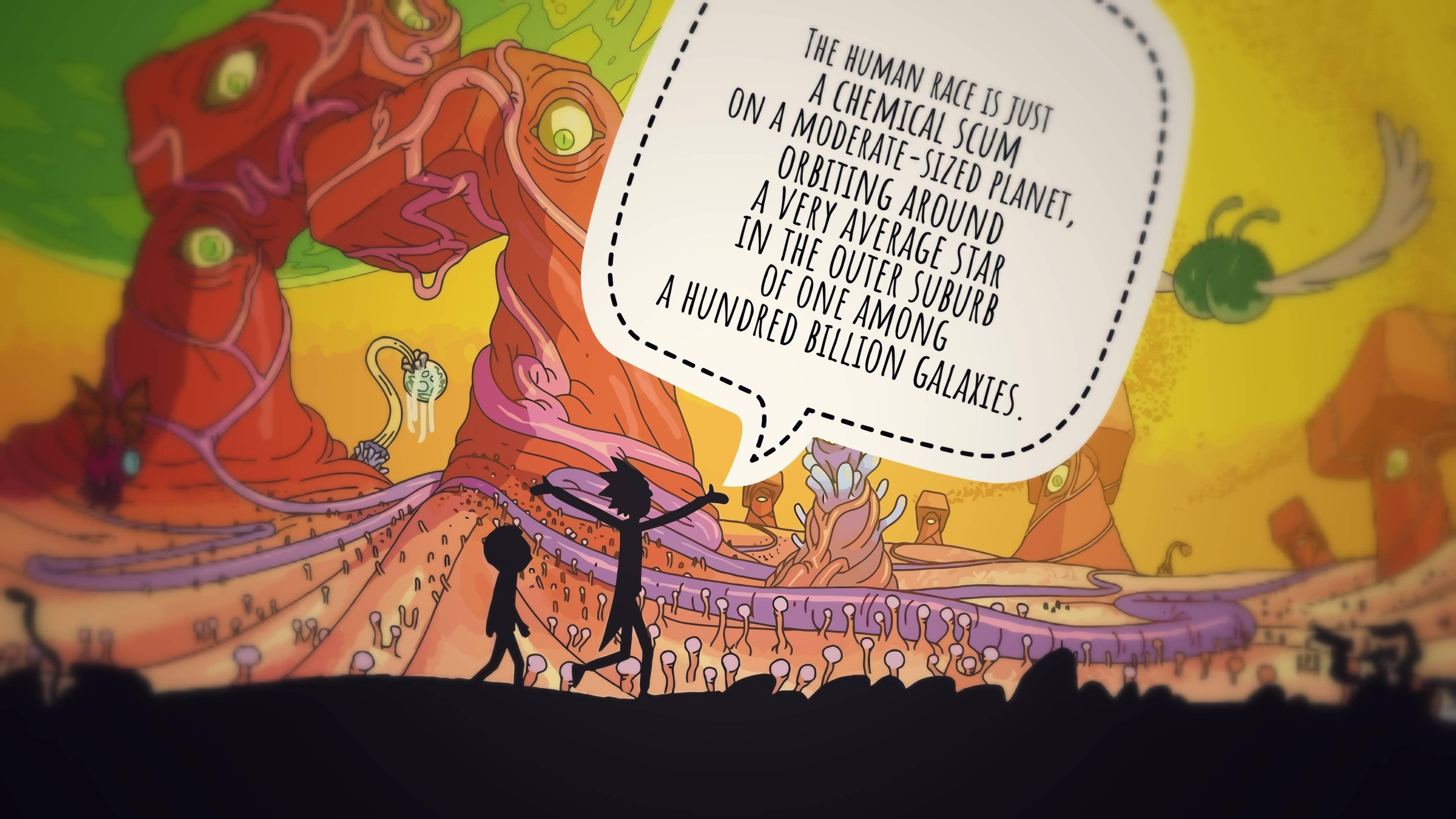 3840x2160 Stephen Hawking Quote