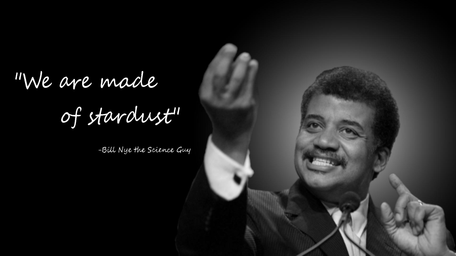 1920x1080 Made this myself, a great quote from Stephen Hawking makes for a good first post