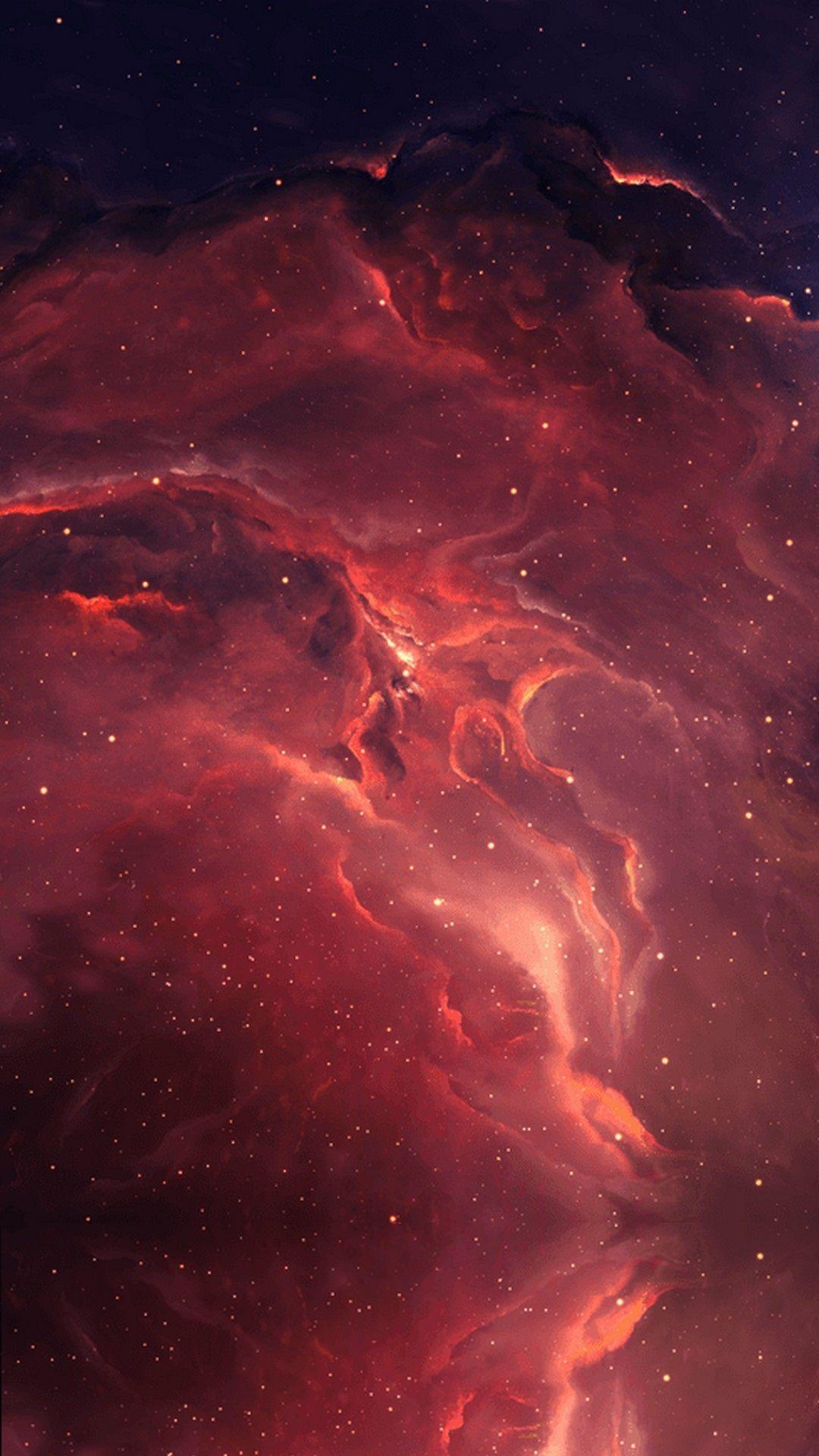 Red Space iPhone Wallpapers - Top Free Red Space iPhone Backgrounds ...