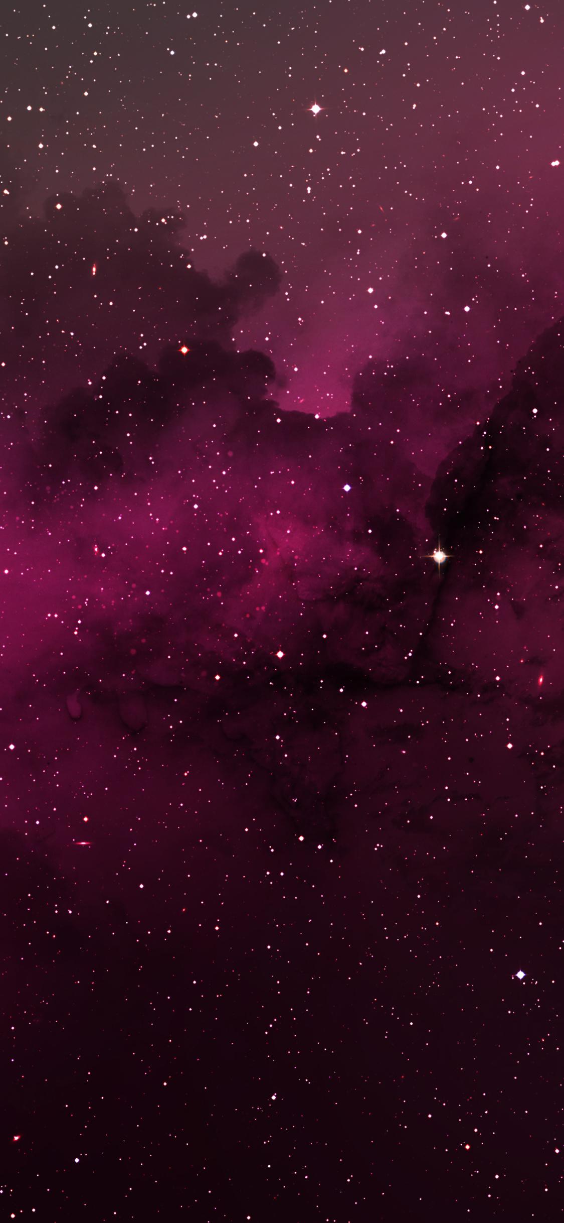 1125x2436 Nebula Space Red iPhone XS, iPhone iPhone X HD 4k Wallpaper, Image, Background, Photo and Picture