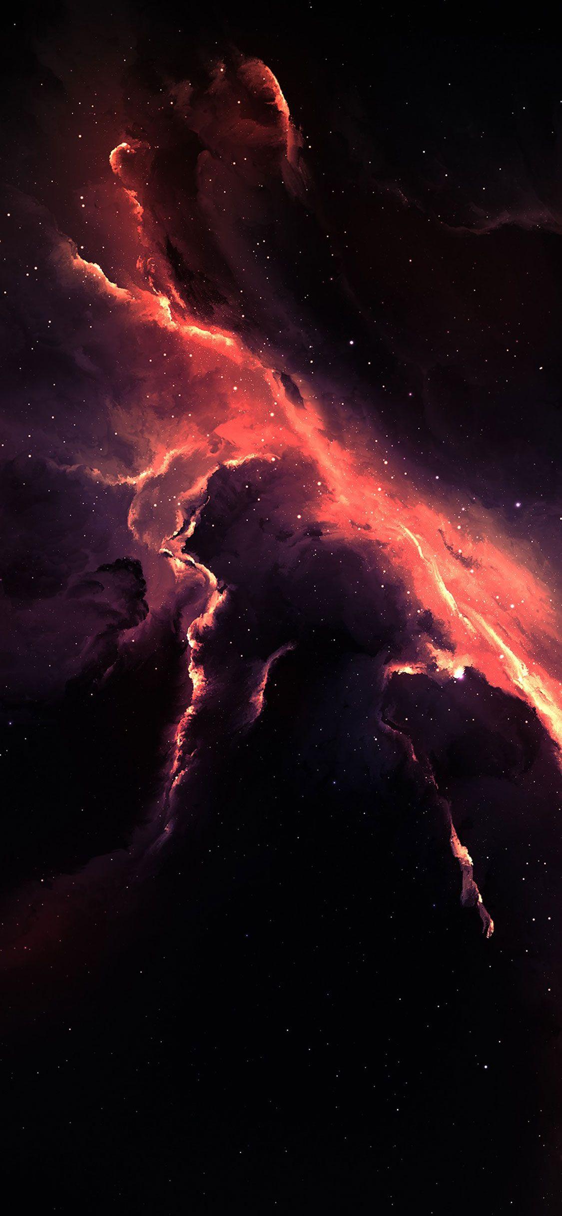 1125x2436 iPhone 4k Space Wallpaper