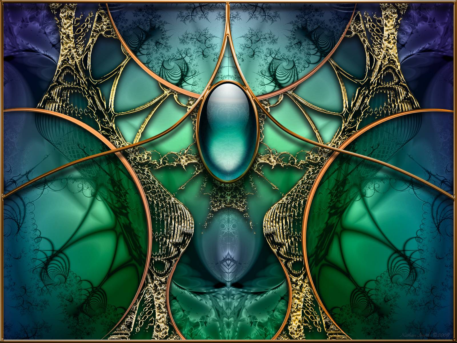 1600x1200 Free Fractal Wallpaper