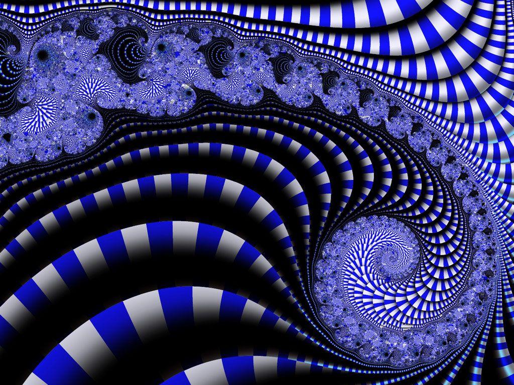 1024x768 Purple Blue Gems Fractal (Fondos De Escritorio). Fractal Art, Fractals, Blue Gems