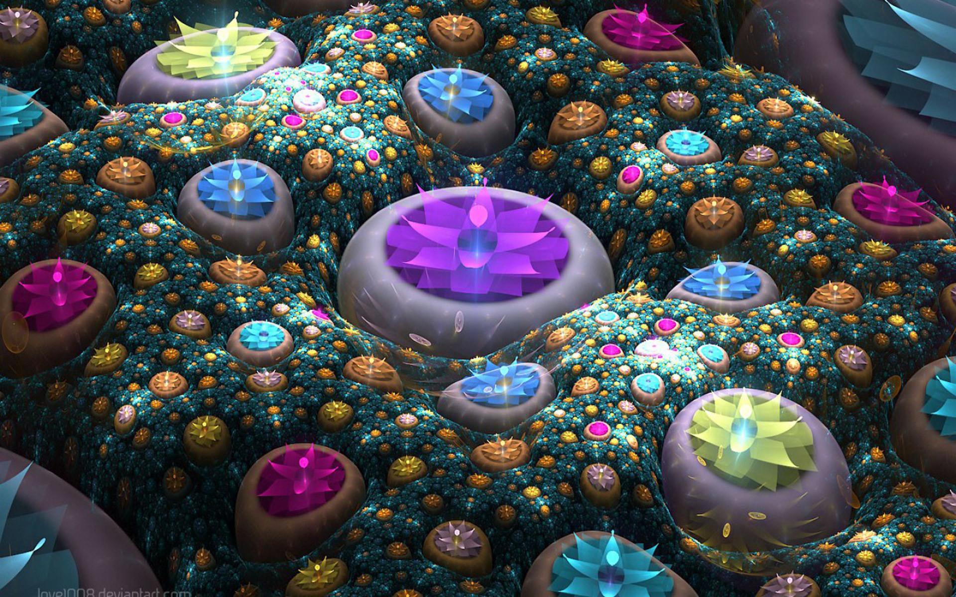 1920x1200 Full HD 3D Wallpaper Fractal
